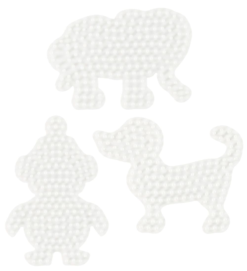 Hama Midi - Bügelperlensteckplatten - 3er-Pack - Hund, Elefant & - Hama - One Size - Perlen Steckplatten Hama Midi - Bügelperlensteckplatten - 3er-Pack - Hund, Elefant & - Hama - One Size - Perlen Steckplatten von Hama