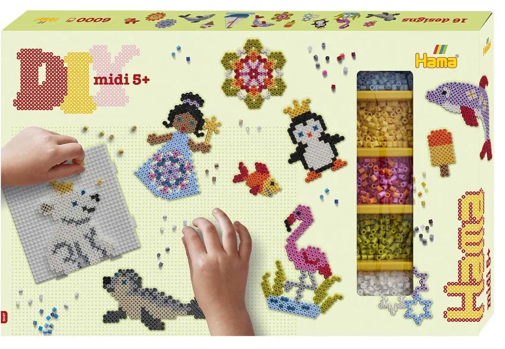 Hama Midi Geschenkbox Giant 6000 Teile Hama Midi Geschenkbox Giant 6000 Teile von Hama