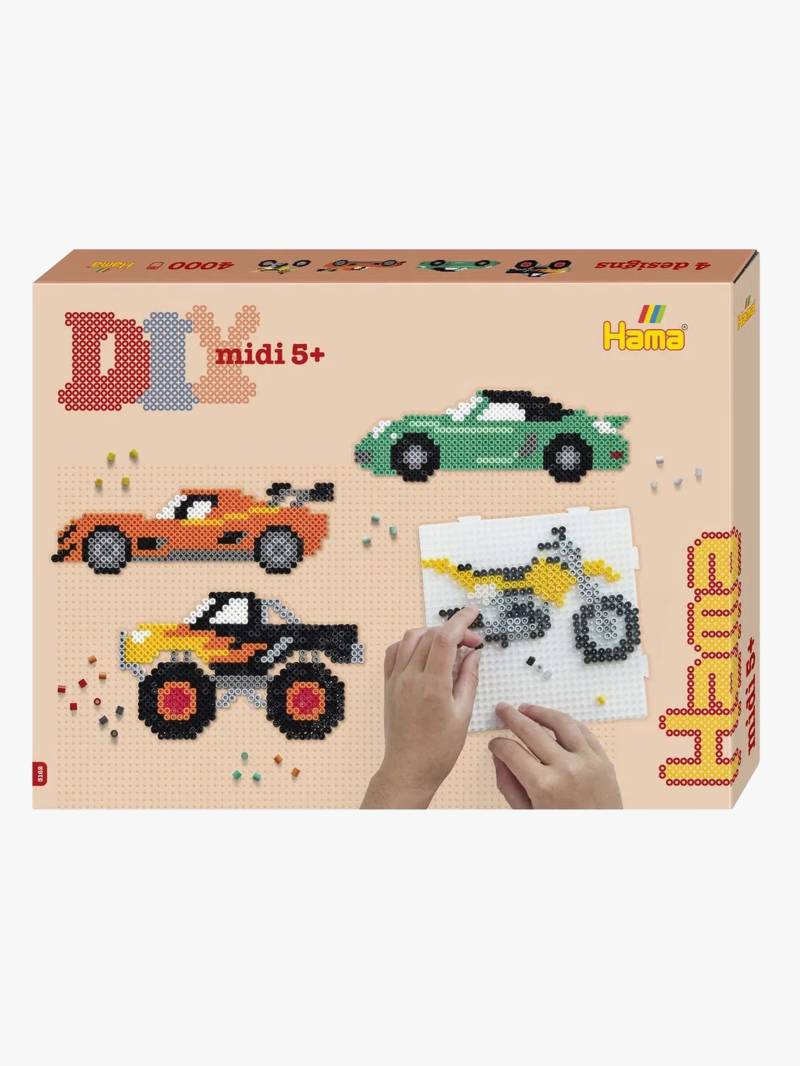 Hama Midi Geschenkset Fahrzeuge Perlenset 4000 Teile Hama Midi Geschenkset Fahrzeuge Perlenset 4000 Teile von Hama