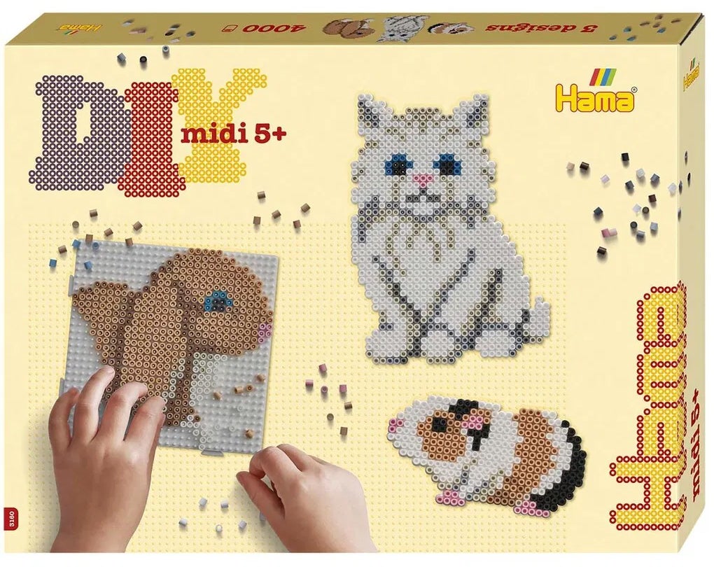 Hama Midi Geschenkbox Cute Pets 4000 Teile Hama Midi Geschenkbox Cute Pets 4000 Teile von Hama