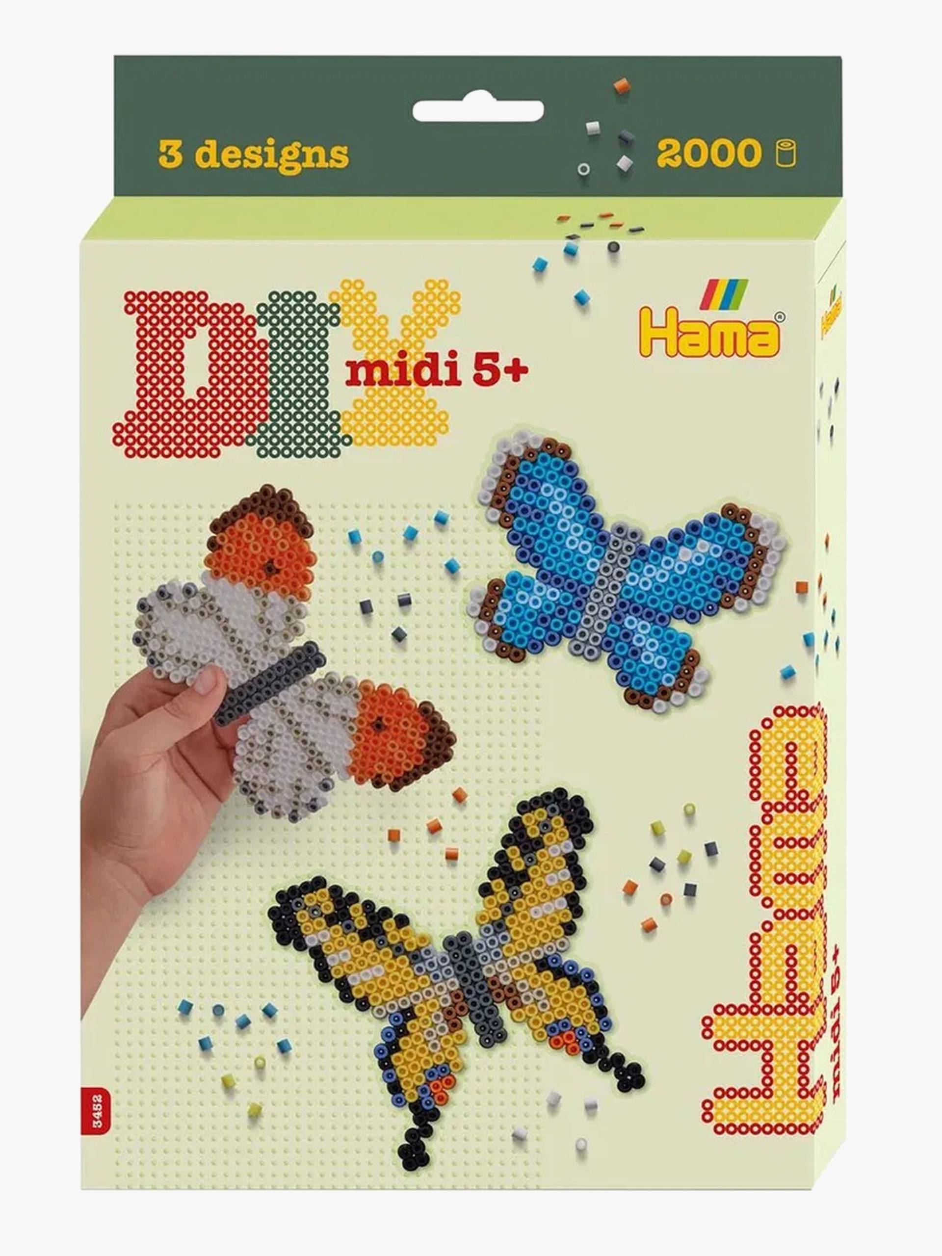 Hama Midi Hanging Box Schmetterlinge Perlenset 2000 Teile Hama Midi Hanging Box Schmetterlinge Perlenset 2000 Teile von Hama