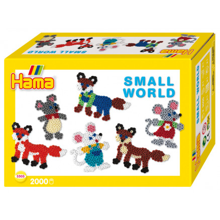 Hama Midi Kleine Welt Maus und Fuchs Set 7990 von Hama