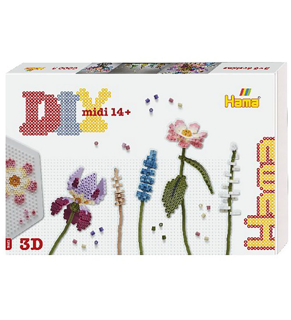 Hama Midi Kunst - 6000 st. - Blumenstrauß - Hama - One Size - Perlen Hama Midi Kunst - 6000 st. - Blumenstrauß - Hama - One Size - Perlen von Hama