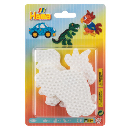 Hama Midi Packung 4573 Auto, Papagei und Dinosaurier - 3 Stk Hama Midi Packung 4573 Auto, Papagei und Dinosaurier - 3 Stk von Hama