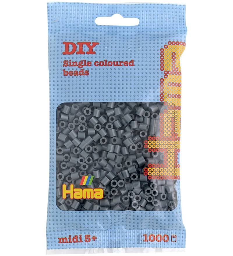 Hama Midi -Perlen - 1000 st. - Dunkelgrau - Hama - One Size - Perlen Hama Midi -Perlen - 1000 st. - Dunkelgrau - Hama - One Size - Perlen von Hama