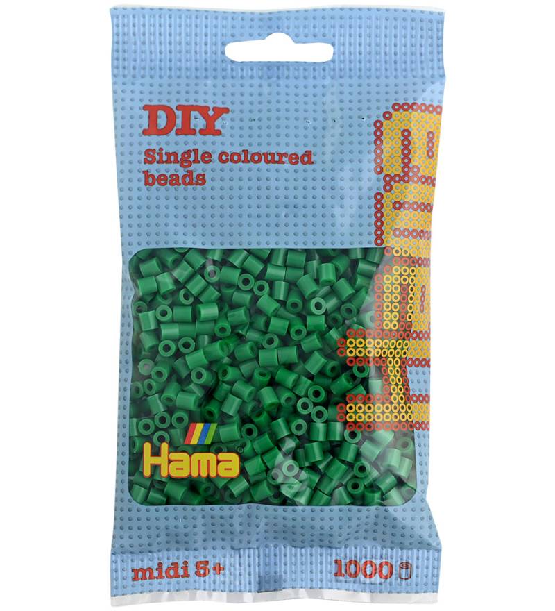 Hama Midi -Perlen - 1000 st. - Grün - Hama - One Size - Perlen Hama Midi -Perlen - 1000 st. - Grün - Hama - One Size - Perlen von Hama