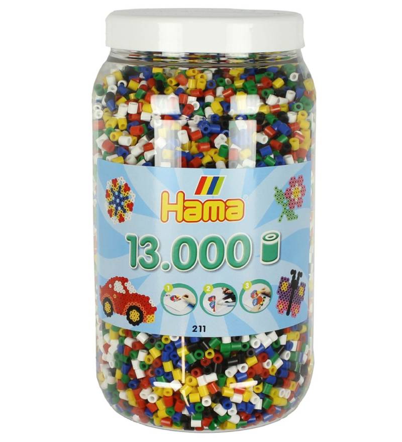 Hama Midi Perlen - 13.000 st. - 66 Mehrfarbig - Hama - One Size - Perlen Hama Midi Perlen - 13.000 st. - 66 Mehrfarbig - Hama - One Size - Perlen von Hama