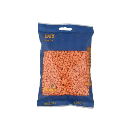 Hama Midi Perlen 201-105 Hell Apricot - 3000 Stück von Hama