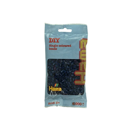 Hama Midi Perlen 205-116 Mitternachtsblau - 6000 Stk. von Hama
