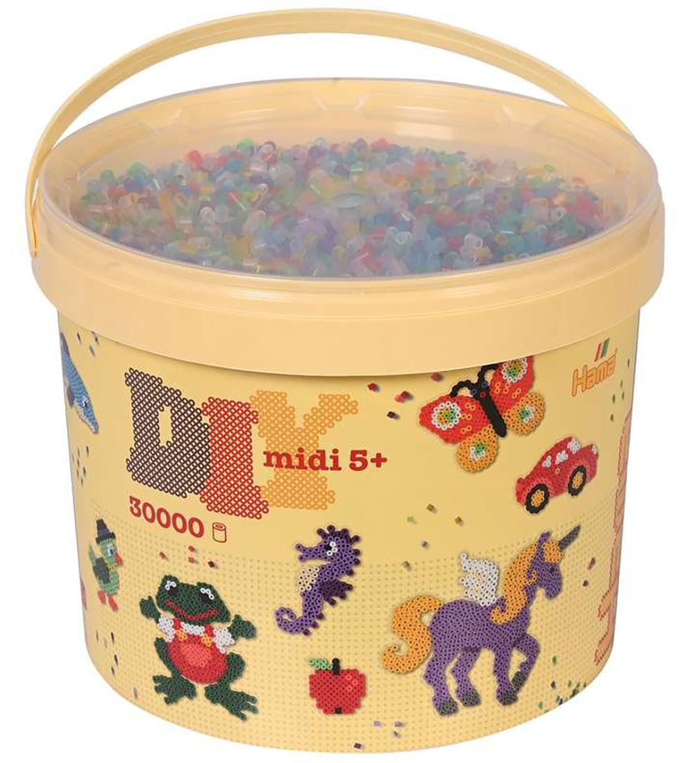 Hama Midi Perlen - 30.000 st. - 53 Transparent Mix - Hama - One Size - Perlen Hama Midi Perlen - 30.000 st. - 53 Transparent Mix - Hama - One Size - Perlen von Hama