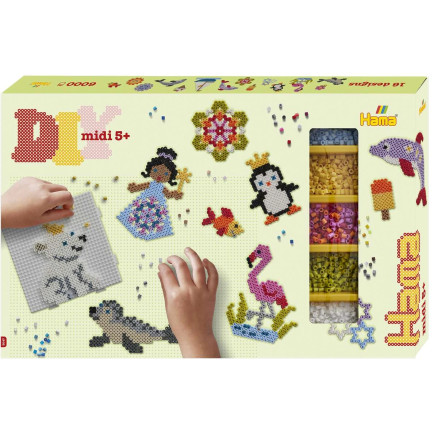 Hama Midi Perlen Geschenkbox 6.000 Perlen von Hama