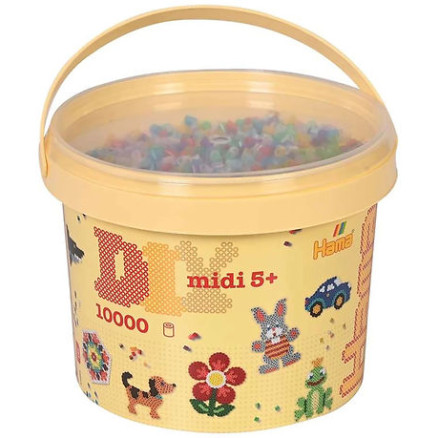 Hama Midi Perlen Transparent Mix 53 - 10.000 Stk Hama Midi Perlen Transparent Mix 53 - 10.000 Stk von Hama