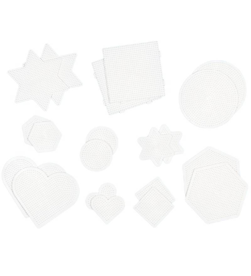 Hama Midi Perlen Steckplatten - 20 st. - Geometrisch Figuren - Hama - One Size - Perlen Steckplatten Hama Midi Perlen Steckplatten - 20 st. - Geometrisch Figuren - Hama - One Size - Perlen Steckplatten von Hama