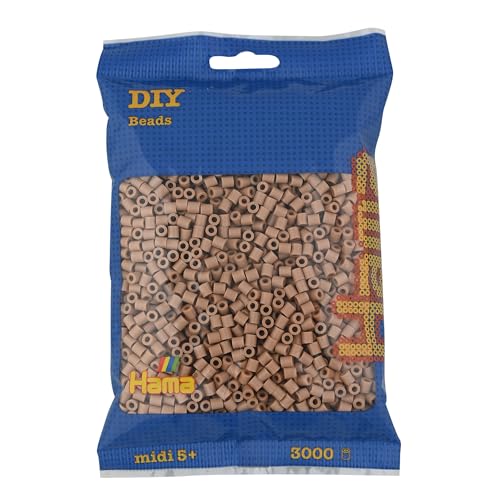 Hama Midi Sachet 3000 Perles Café Frappé von Hama