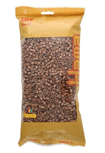 Hama Midi Sachet 6000 Perles Marron Glacé von Hama