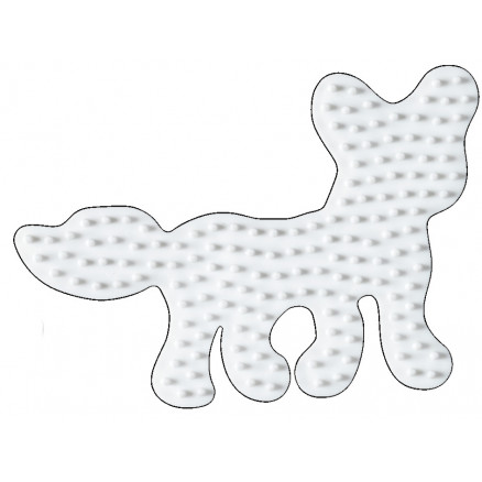 Hama Midi Steckplatte Fuchs Weiß 11,5x8cm - 1 Stk von Hama