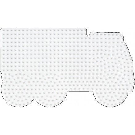 Hama Midi Steckplatte LKW Weiß 17,5x10cm - 1 Stk von Hama
