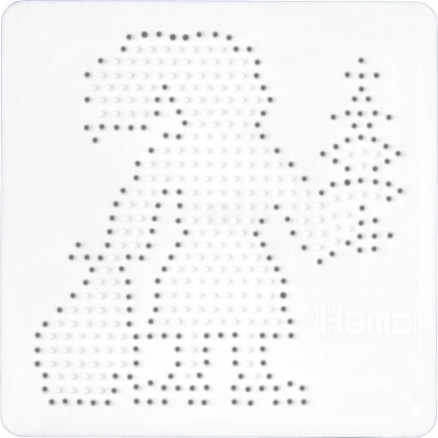 Hama Midi Steckplatte Weihnachtsmann Weiß 15,5x15,5cm - 1 Stk Hama Midi Steckplatte Weihnachtsmann Weiß 15,5x15,5cm - 1 Stk von Hama