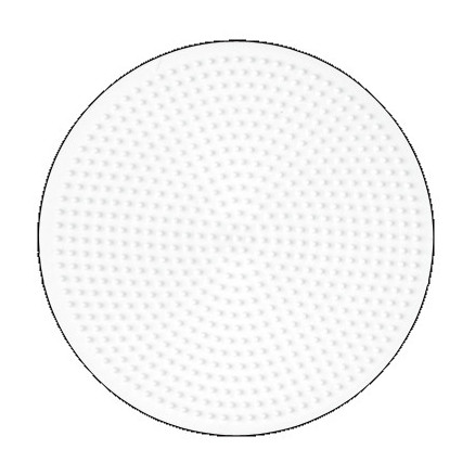Hama Midi Stiftplatte Kreis groß Weiß 15cm - 1 Stk von Hama