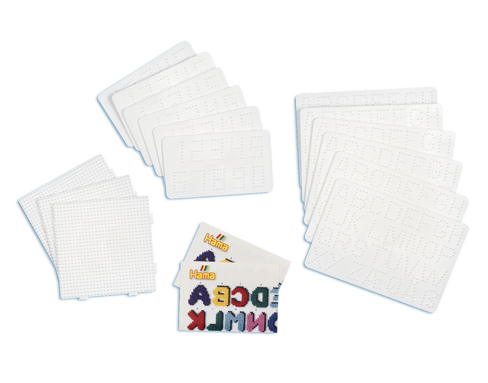 Hama Midi Stiftplatten 15er-Pack Buchstaben und Zahlen Hama Midi Stiftplatten 15er-Pack Buchstaben und Zahlen von Hama