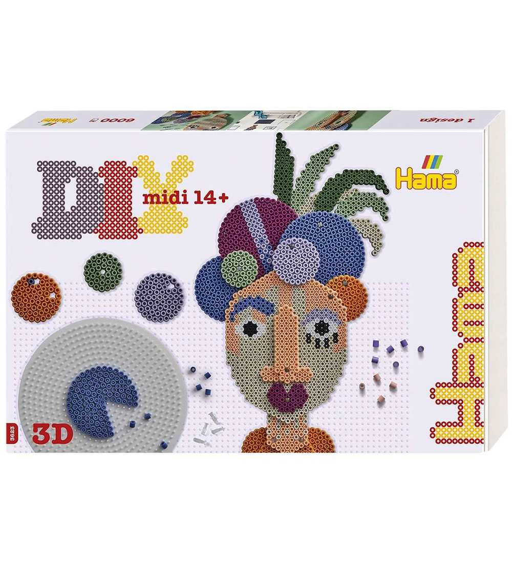 Hama Midi Typ - 6000 st. - Möglich - Hama - One Size - Perlen von Hama