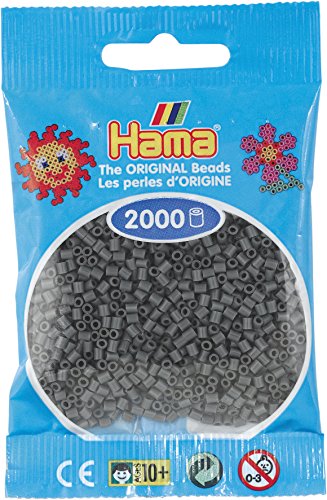 Hama - Hobbybedarf - Beutel 2000 Stück Perlen zum Aufbügeln, ‎15 x 10 x 5 cm von Hama