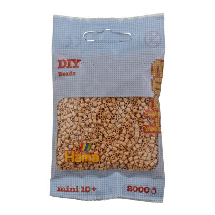 Hama Mini Bügelperlen 501-27 Beige - 2000 Stk von Hama