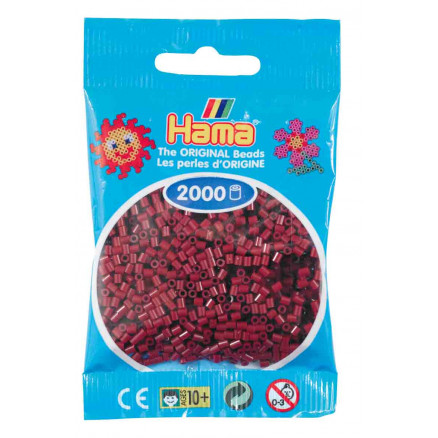 Hama Mini Bügelperlen 501-30 Maulbeer - 2000 Stk von Hama