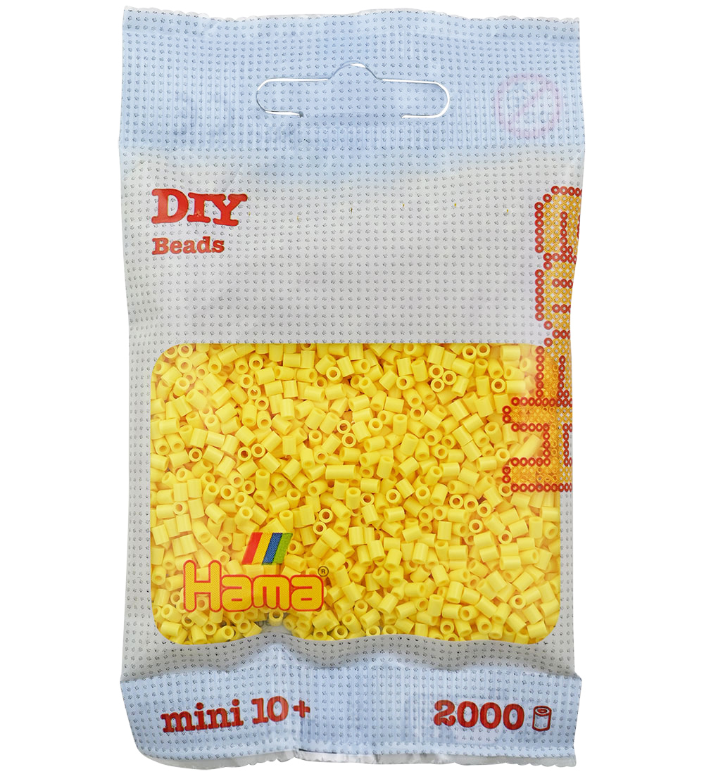 Hama Mini Perlen - 2000 st. - 103 Hellgelb - Hama - One Size - Perlen von Hama