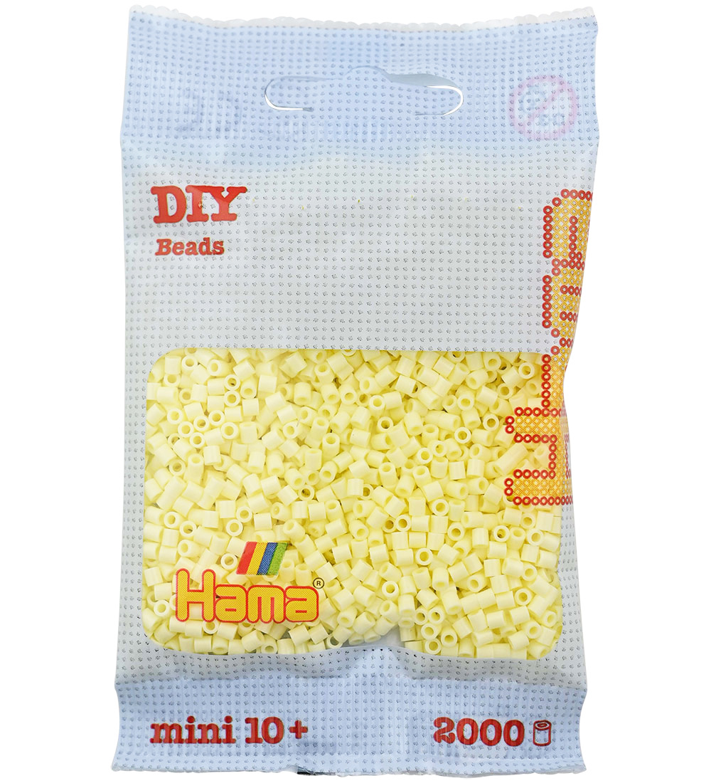 Hama Mini Perlen - 2000 st. - Elfenbein - Hama - One Size - Perlen von Hama