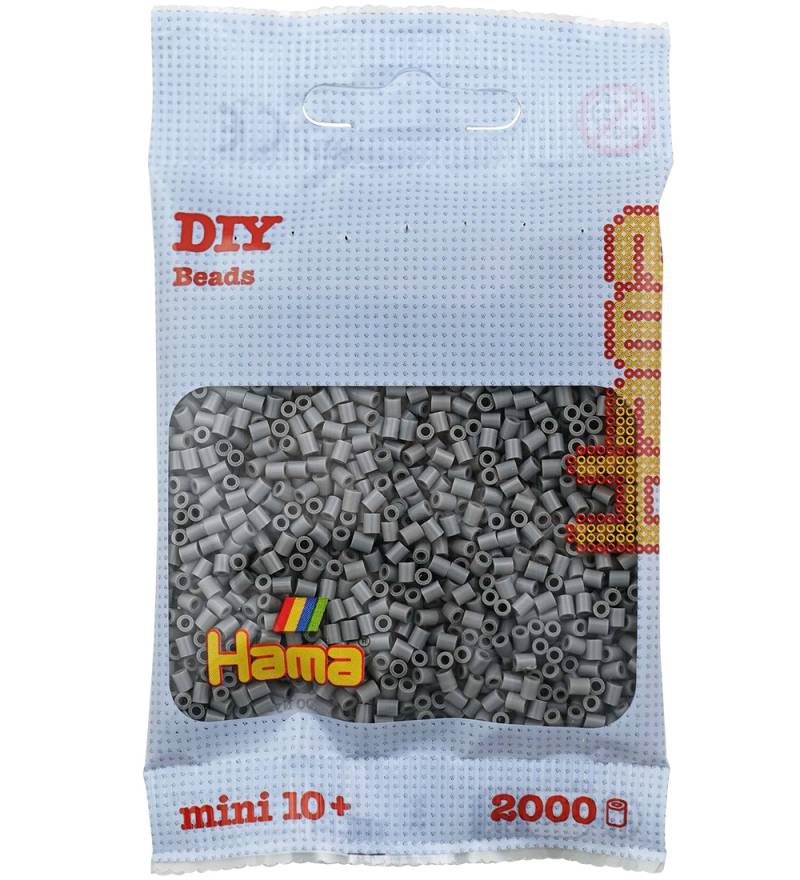 Hama Mini Perlen - 2000 st. - Grau - Hama - One Size - Perlen Hama Mini Perlen - 2000 st. - Grau - Hama - One Size - Perlen von Hama