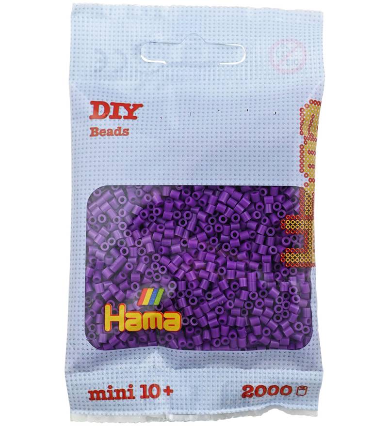 Hama Mini Perlen - 2000 st. - Lila - Hama - One Size - Perlen Hama Mini Perlen - 2000 st. - Lila - Hama - One Size - Perlen von Hama