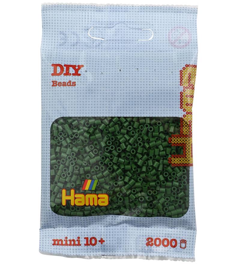 Hama Mini Perlen - 2000 st. - Waldgrün - Hama - One Size - Perlen Hama Mini Perlen - 2000 st. - Waldgrün - Hama - One Size - Perlen von Hama