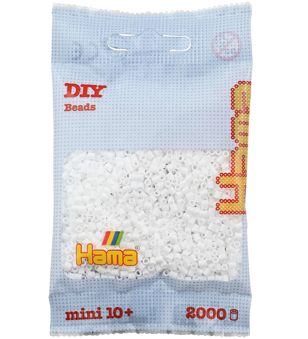 Hama Mini Perlen - 2000 st. - Weiß - Hama - One Size - Perlen Hama Mini Perlen - 2000 st. - Weiß - Hama - One Size - Perlen von Hama