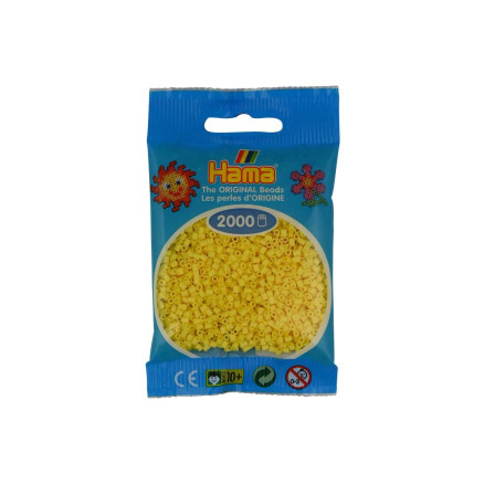 Hama Mini-Perlen 501-103 Hellgelb - 2000 Stück von Hama