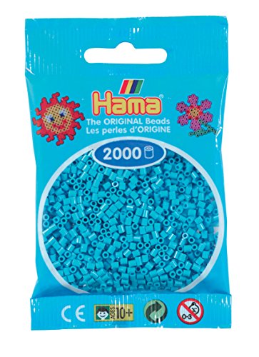 Hama - Mini Sachet 2000 Perles Azure, 501-49 Hama - Mini Sachet 2000 Perles Azure, 501-49 von Hama