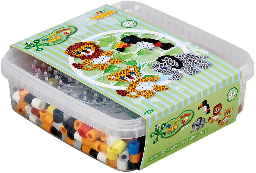 Hama Perlenset Maxi Box 600 Stück Tiere Hama Perlenset Maxi Box 600 Stück Tiere von Hama