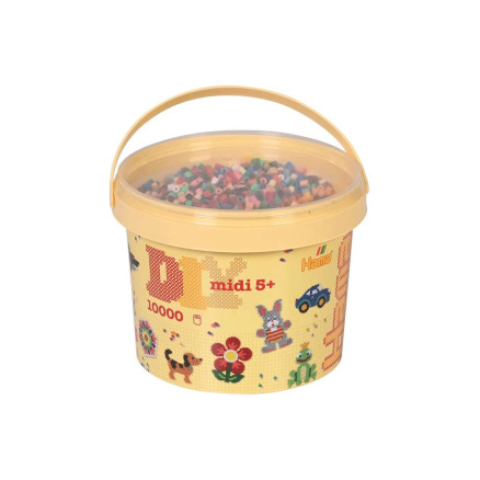 Hama midi perlen 10.000 Stk pastel mix 67 von Hama