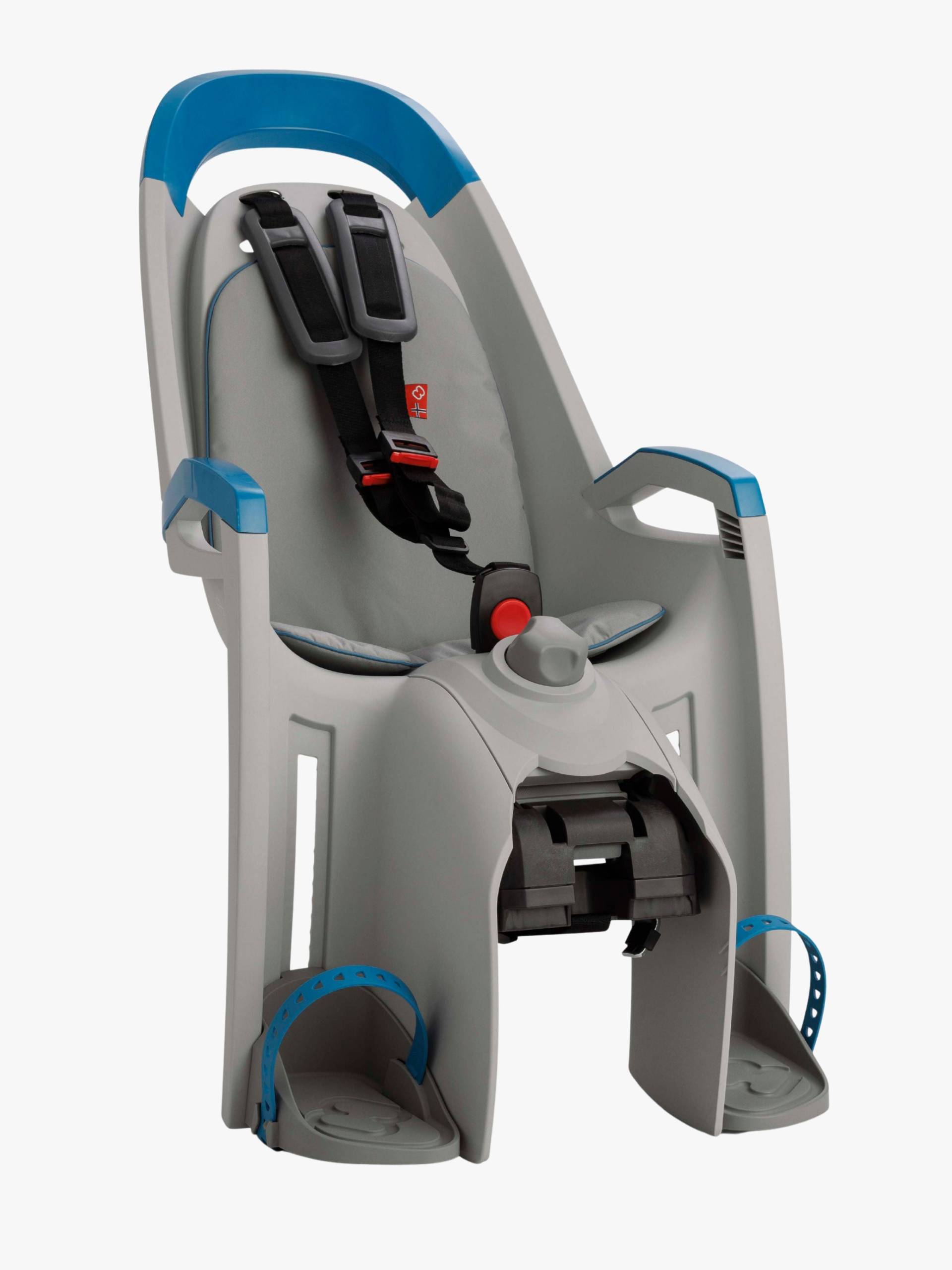 Hamax Amaze Rack Mounted Fahrradsitz, Light Grey/Blue Hamax Amaze Rack Mounted Fahrradsitz, Light Grey/Blue von Hamax