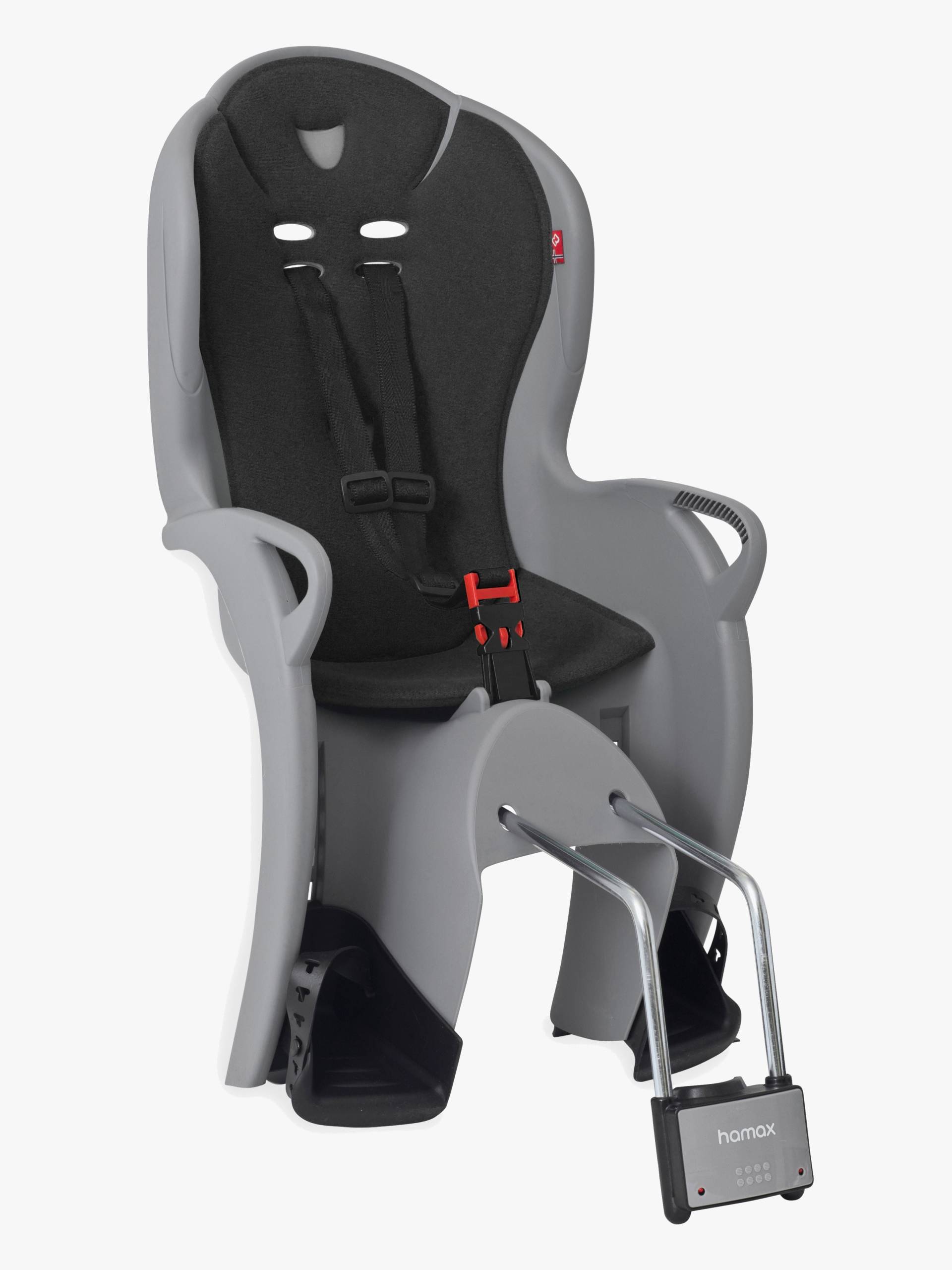Hamax Kiss Fahrradsitz, Medium Grey/Black Hamax Kiss Fahrradsitz, Medium Grey/Black von Hamax