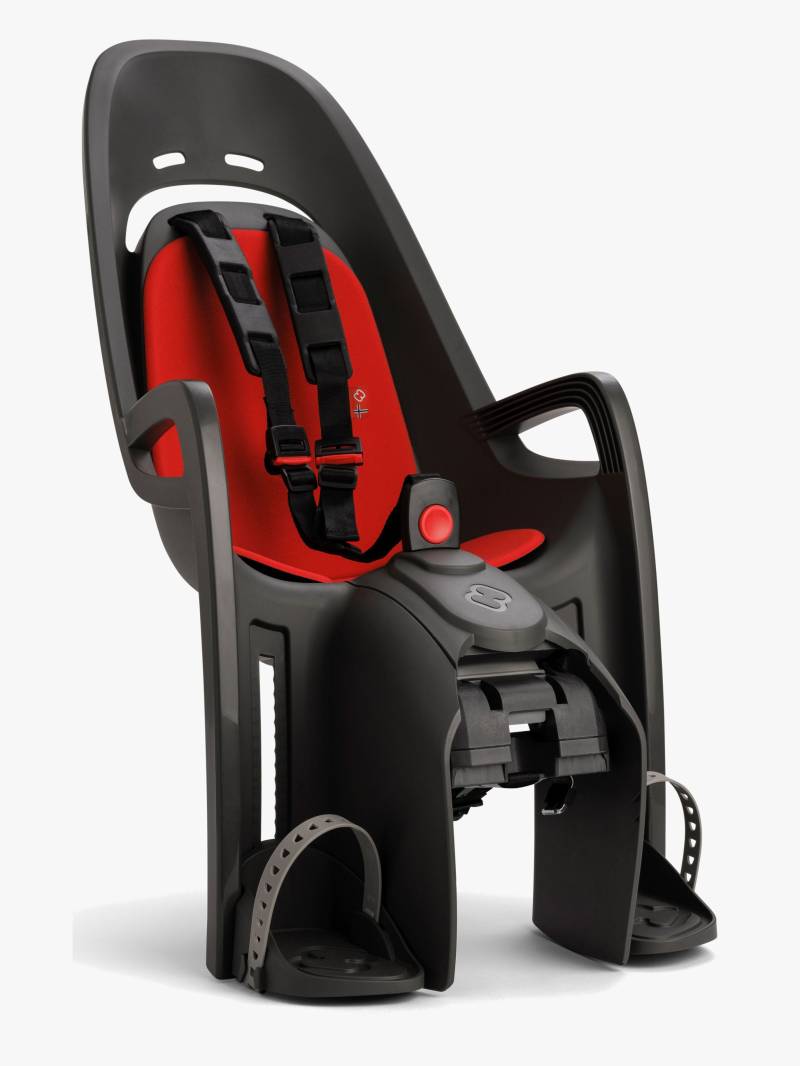 Hamax ZENITH Fahrradsitz mit Adapter, Grey/Red von Hamax