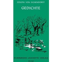 Eichendorff, J: Gedichte von Hamburger Lesehefte
