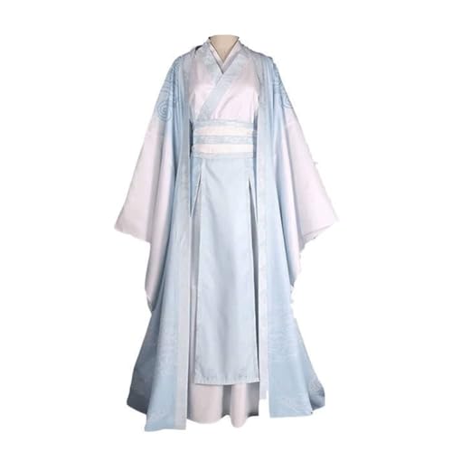 Mo Dao Zu Shi Cosplay Kostüm Wei Wuxian Lan Wangji Xue Yang Cosplay Anime Cosplay Ancient Hanfu Outfits Set für Halloween Karneval Party (C, S) von Hamender