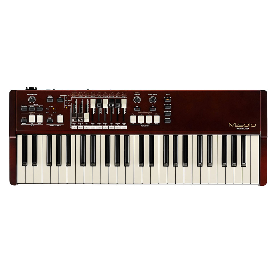 Hammond M-solo Burgundy Orgel Hammond M-solo Burgundy Orgel von Hammond