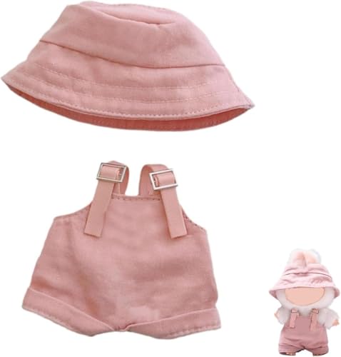 5-teiliges Streetwear-Outfit für 17cm Puppe (OHNE Puppe)– Pink Sweater von HamnaKhu