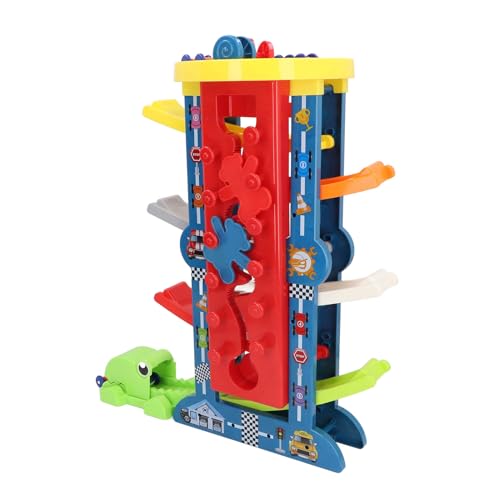 Hamwesh Auto Rampenspielzeug, Interaktiver Abnehmbares DIY -Auto Ramp Racer Toy Vehicle Set Kleinkindspielzeug, Race - Montessori Spielzeug mit 4, Top Scheibe, Plastikschieberbahnauto Spielzeug für Hamwesh Auto Rampenspielzeug, Interaktiver Abnehmbares DIY -Auto Ramp Racer Toy Vehicle Set Kleinkindspielzeug, Race - Montessori Spielzeug mit 4, Top Scheibe, Plastikschieberbahnauto Spielzeug für von Hamwesh