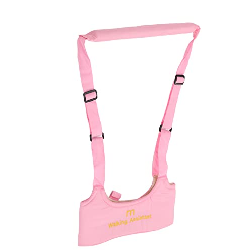 Hamwesh Baby Walking-Kabelbaum, EIN Verstellbares Kleinkind Walker-Kabelbaum mit Hilfsgurt Zum Lernen, Ständer und Walk-Training-Support-Tool für Säuglinge 8-20 Monate zu Lernen (PINK) von Hamwesh