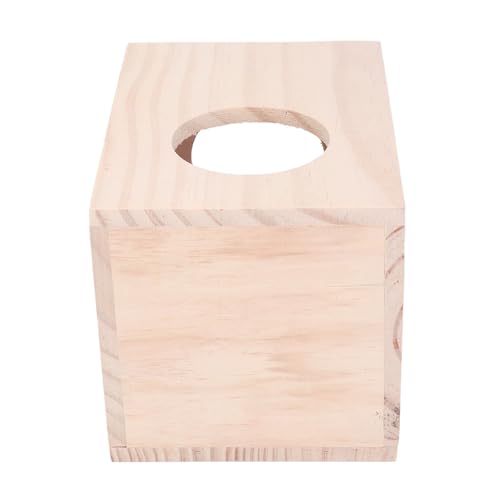 Hamwesh Hamster Holzhaus, Bissbeständige Kleine Tier aus Versteck mit Fenster für Hamstermäuse Rennmäuse Hamwesh Hamster Holzhaus, Bissbeständige Kleine Tier aus Versteck mit Fenster für Hamstermäuse Rennmäuse von Hamwesh