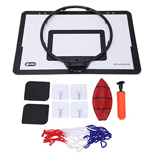 Hamwesh Indoor Mini Basketball Hoop, Türmontage Basketball Hoop mit Komplettem Accessoires für Kinderjungen, Ideal für Dunking und Handaugenkoordination von Hamwesh