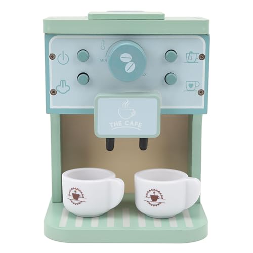 Hamwesh Kinderkaffeemaschine, Premium-Holzspielset mit Simulierten Kaffeemaschine Funktionen für Kleinkinder Im Alter von 3 Bis 8 Spielen Küchenspielzeug Hamwesh Kinderkaffeemaschine, Premium-Holzspielset mit Simulierten Kaffeemaschine Funktionen für Kleinkinder Im Alter von 3 Bis 8 Spielen Küchenspielzeug von Hamwesh